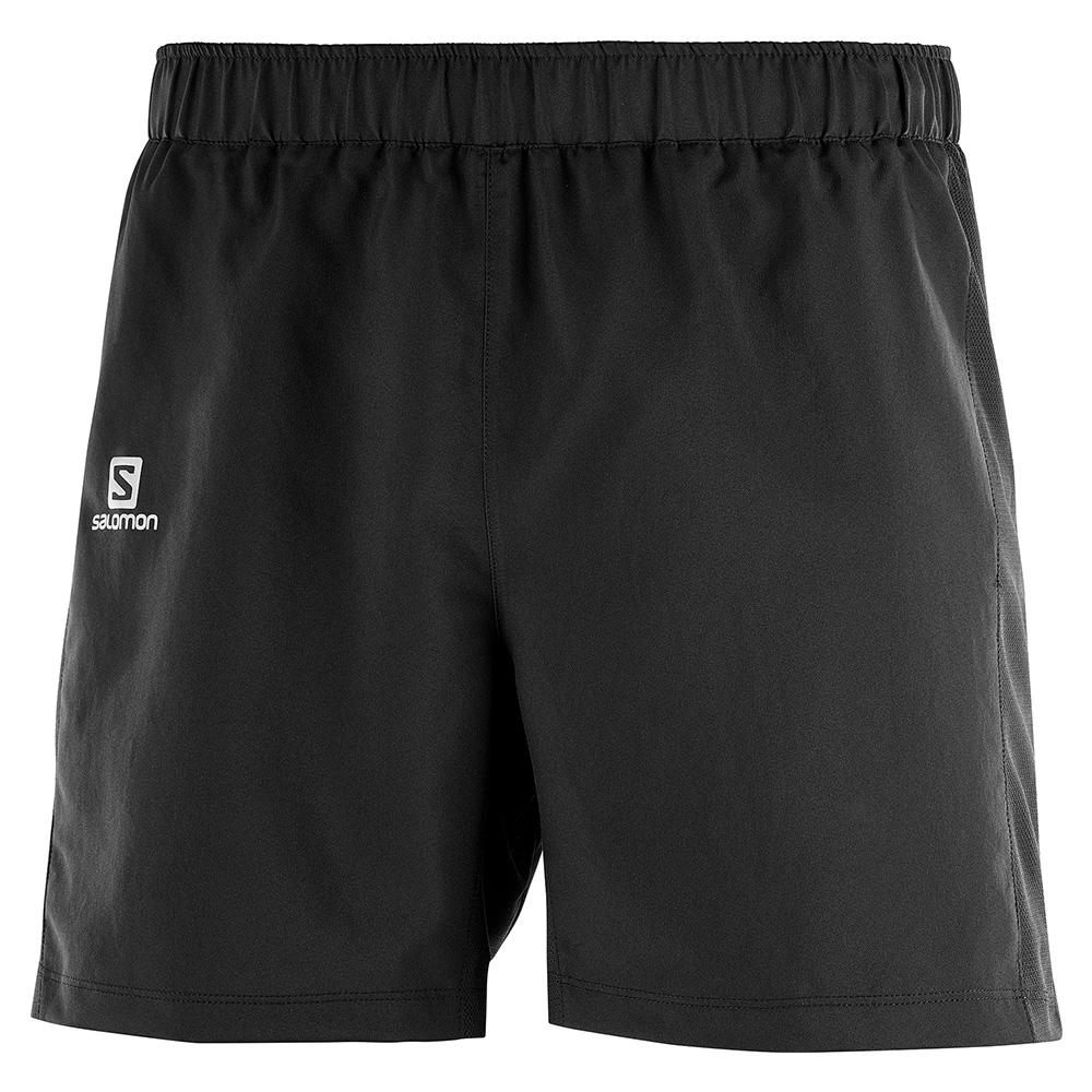 Salomon Singapore Mens Shorts - AGILE 5" M Black | 20751-OYBM